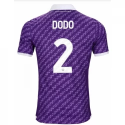 ACF Fiorentina Dodo #2 Fußballtrikots 2023-24 Heimtrikot Herren