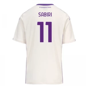 ACF Fiorentina Fußballtrikot 2025-26 Sabiri #11 Auswärtstrikot Herren