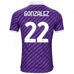 ACF Fiorentina Gonzalez #22 Fußballtrikots 2023-24 Heimtrikot Herren