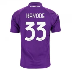 ACF Fiorentina Kayode #33 Fußballtrikot 2024-25 Heimtrikot Herren