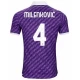 ACF Fiorentina Milenkovic #4 Fußballtrikots 2023-24 Heimtrikot Herren
