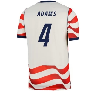 Adams #4 USA Fußballtrikot WM 2026 Heimtrikot Herren