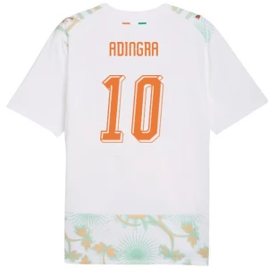 Adingra #10 Elfenbeinküste Fußballtrikot WM 2026 Auswärtstrikot Herren