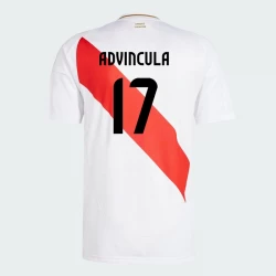 Advincula #17 Peru Fußballtrikot Copa America 2024 Heimtrikot Herren