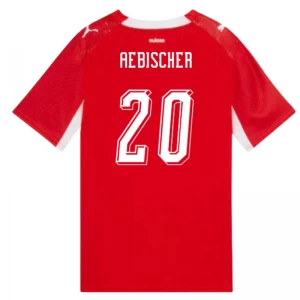 Aebischer #20 Schweiz Fußballtrikot WM 2026 Heimtrikot Herren