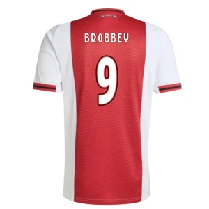 AFC Ajax Amsterdam Brobbey #9 Fußballtrikot 2025-26 Heimtrikot Herren