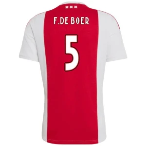 AFC Ajax Amsterdam F. De Boer #5 Fußballtrikot 2026-27 Heimtrikot Herren