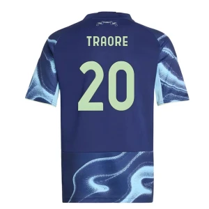 AFC Ajax Amsterdam Fußballtrikot 2025-26 Traore #20 Auswärtstrikot Herren