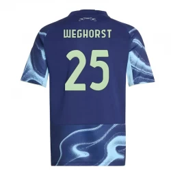 AFC Ajax Amsterdam Fußballtrikot 2025-26 Weghorst #25 Auswärtstrikot Herren