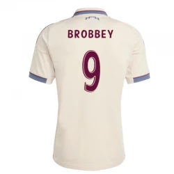 AFC Ajax Amsterdam Fußballtrikot Brobbey #9 2025-26 Ausweichtrikot Herren