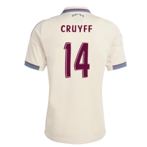 AFC Ajax Amsterdam Fußballtrikot Cruyff #14 2025-26 Ausweichtrikot Herren