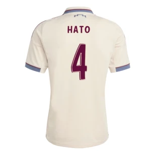 AFC Ajax Amsterdam Fußballtrikot Hato #4 2025-26 Ausweichtrikot Herren