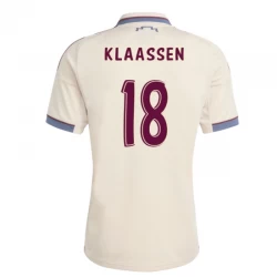 AFC Ajax Amsterdam Fußballtrikot Klaassen #18 2025-26 Ausweichtrikot Herren