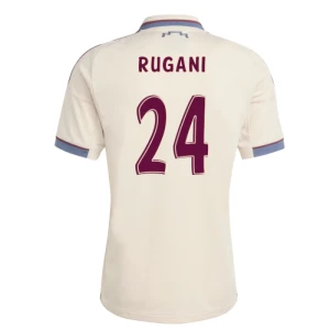 AFC Ajax Amsterdam Fußballtrikot Rugani #24 2025-26 Ausweichtrikot Herren