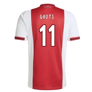 AFC Ajax Amsterdam Godts #11 Fußballtrikot 2025-26 Heimtrikot Herren