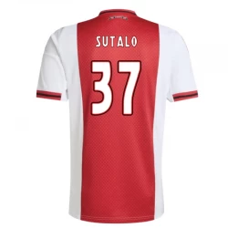 AFC Ajax Amsterdam Sutalo #37 Fußballtrikot 2025-26 Heimtrikot Herren