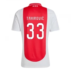 AFC Ajax Amsterdam Tahirovic #33 Fußballtrikot 2024-25 Heimtrikot Herren