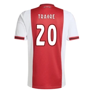 AFC Ajax Amsterdam Traore #20 Fußballtrikot 2025-26 Heimtrikot Herren