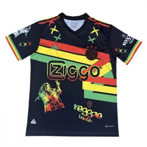 AFC Ajax Fußballtrikot 2023-24 x Bob Marley Tribute Special Heimtrikot Herren