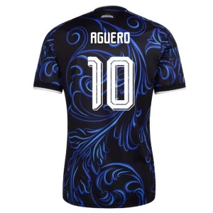 Aguero #10 Argentinien Fußballtrikot WM 2026 Auswärtstrikot Herren