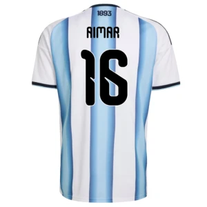 Aimar #16 Argentinien Fußballtrikot WM 2026 Heimtrikot Herren