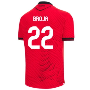 Albanien Broja #22 Fußballtrikot 2026 Heimtrikot Herren