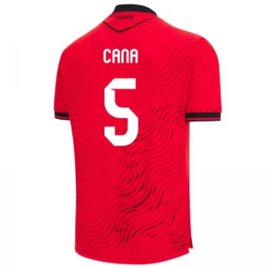 Albanien Cana #5 Fußballtrikot 2026 Heimtrikot Herren
