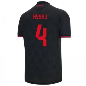 Albanien Fußballtrikot Hysaj #4 2026 Ausweichtrikot Herren
