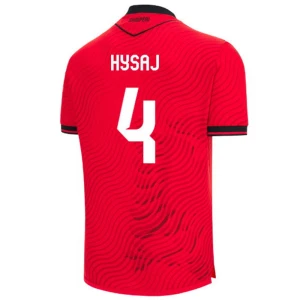 Albanien Hysaj #4 Fußballtrikot 2026 Heimtrikot Herren