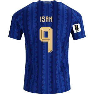 Alexander Isak #9 Schweden Fußballtrikot WM 2026 Auswärtstrikot Herren