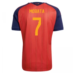 Alvaro Morata #7 Spanien Fußballtrikot WM 2026 Heimtrikot Herren
