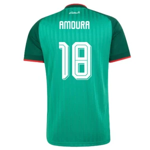 Amoura #18 Algerien Fußballtrikot WM 2026 Auswärtstrikot Herren