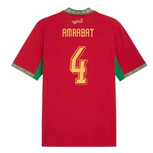 Amrabat #4 Marokko Fußballtrikot WM 2026 Heimtrikot Herren