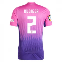Antonio Rudiger #2 Deutschland Fußballtrikots EM 2024 Auswärtstrikot Herren