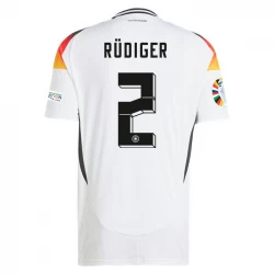 Antonio Rudiger #2 Deutschland Fußballtrikots EM 2024 Heimtrikot Herren