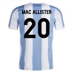 Argentinien Alexis Mac Allister #20 Fußballtrikot 2024 50th Anniversary Heimtrikot Herren