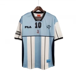 Argentinien Diego Maradona #10 Retro Trikot 2001 Heim Herren