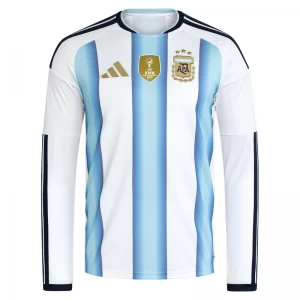 Argentinien Fußballtrikot 2026 Heimtrikot Herren Langarm