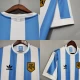 Argentinien Retro Trikot 1978 Heim Herren