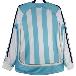Argentinien Retro Trikot 2006 Heim Herren Langarm