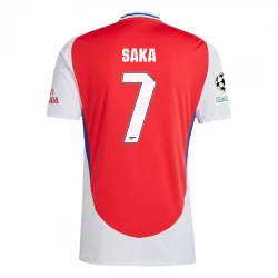 Arsenal FC Bukayo Saka #7 Fußballtrikot 2024-25 UCL Heimtrikot Herren