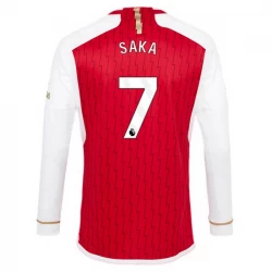 Arsenal FC Bukayo Saka #7 Fußballtrikots 2023-24 Heimtrikot Herren Langarm