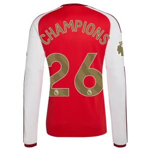 Arsenal FC Champions 26 Gold Fußballtrikot 2026-27 Heimtrikot Herren Langarm