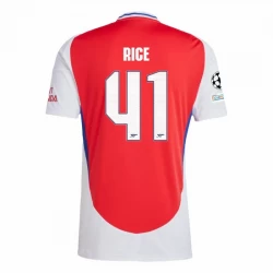 Arsenal FC Declan Rice #41 Fußballtrikot 2024-25 UCL Heimtrikot Herren