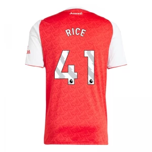 Arsenal FC Declan Rice #41 Fußballtrikot 2025-26 Heimtrikot Herren