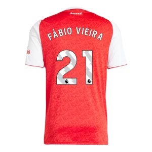 Arsenal FC Fabio Vieira #21 Fußballtrikot 2025-26 Heimtrikot Herren