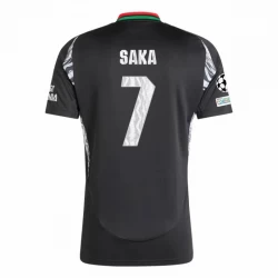 Arsenal FC Fußballtrikot 2024-25 UCL Bukayo Saka #7 Auswärtstrikot Herren