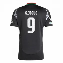 Arsenal FC Fußballtrikot 2024-25 UCL Gabriel Jesus #9 Auswärtstrikot Herren