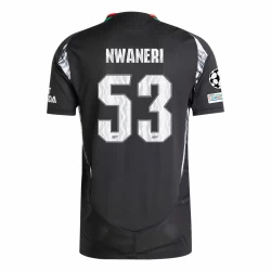 Arsenal FC Fußballtrikot 2024-25 UCL Nwaneri #53 Auswärtstrikot Herren