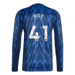 Arsenal FC Fußballtrikot 2025-26 Declan Rice #41 Auswärtstrikot Herren Langarm